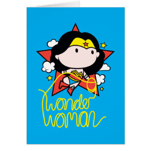Chibi Wonder Vrouw met Lasso