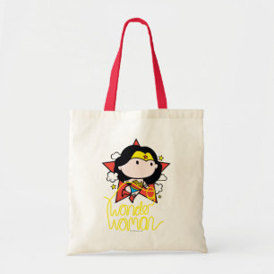 Chibi Wonder Vrouw met Lasso Tote Bag