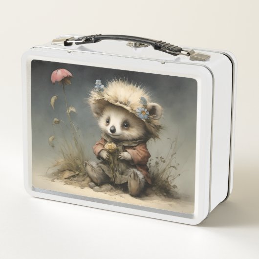 Chibi Woodland Creature - Lunchbox (Achterkant)