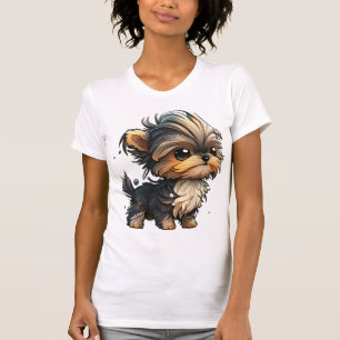 Chibi Yorkshire Terrier T-shirt