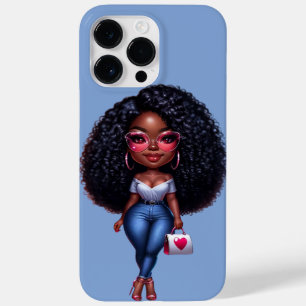 Chibi Zwart Meisje Ipone Hoesje
