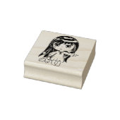 Chibi's parelmoervlinder rubberstempel (Stempel)