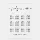 Chic 12 Mariage table Siège givré (Recto)