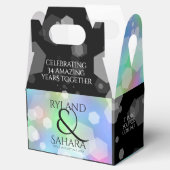 Chic 14th 24th 34th Opal Wedding Jubileum Bedankdoosjes (Geopend)