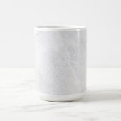 Chic 15 oz Classic Mug with White Marble Pattern (Centre)