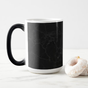 Chic 15 oz Magische Mok met Krachtig Zwart Marmerp