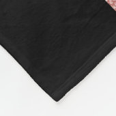 Chic 18th Birthday Foto Fleece (Hoek)