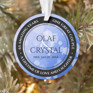 Chic 45ème 51ème 65ème anniversaire de Mariage Sap