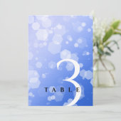 Chic 45th 51st 65th Sapphire Wedding Jubileum Kaart (Staand voorkant)