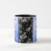 Chic 45th 51st 65th Sapphire Wedding Jubileum Mok (Midden)