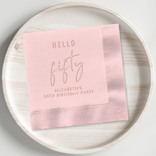 Chic 50e fête d'anniversaire