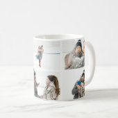 Chic 6 photo collage ajouter votre propre tasse ph (Devant droit)
