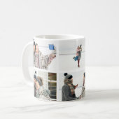 Chic 6 photo collage ajouter votre propre tasse ph (Devant gauche)