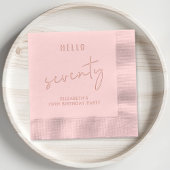 Chic 70e fête d'anniversaire