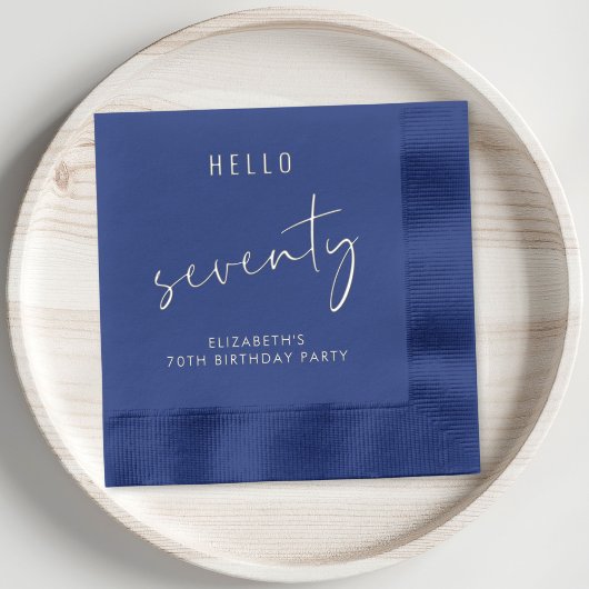 Chic 70e fête d'anniversaire