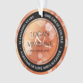 Chic 8ème 32ème Mariage de bronze Anniversaire Acr (devant)