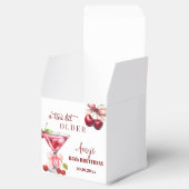 Chic A Tini Bit Older Cherry Martini 85th Birthday Bedankdoosjes (Geopend)