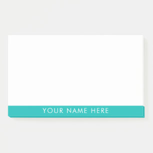 Chic Aangepaste Naam Sticky Notes voor Kantoor &Ho