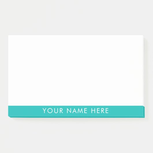 Chic Aangepaste Naam Sticky Notes voor Kantoor &Ho (Voorkant)