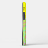 Chic Abstract Gold Butterfly Geel Violet Case-Mate iPhone Case (Achterkant / Rechts)