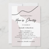 Chic Abstract Neutral | Partij van de waterverf ki Kaart (Voorkant)