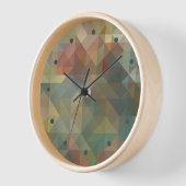 Chic Abstract Retro Triangles Mosaic Pattern (Hoek)