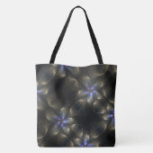 Chic Abstrait Fractal Sac fourre-tout Monogramme (Dos)