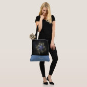 Chic Abstrait Fractal Sac fourre-tout Monogramme (Sur le modèle)