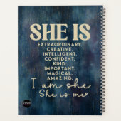 Chic Africain Américaine Planner (Dos)