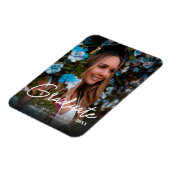 Chic Afstuderen 2 & Photo Afstuderen Magnet Darker Magneet (Linkerzijde)