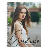 Chic Afstuderen het Gift van het Manuscript van de Notitieboek (Voorkant)