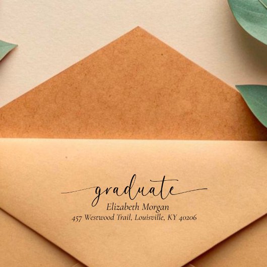 Chic Afstuderen retouradres Zelfinktende Stempel