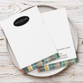 Chic Ajouter Votre Collier Logo Carte d'affichage