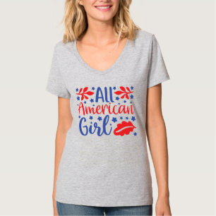 Chic All-American Meisje T-shirt