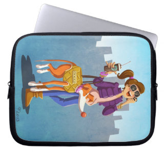 Chic and fancy laptop sleeve