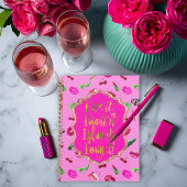 Chic and Fun Hot Pink & Green Glam “I See it" Planner