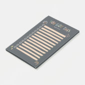 Chic and Sketchy Rainbow en Stars Je hebt dit Post-it® Notes (Schuin)