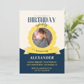 Chic anniversaire 18e anniversaire invitation Mode (Debout devant)