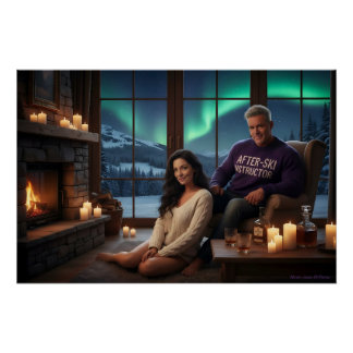 Chic Après Ski Perfect Poster