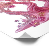 Chic Argent PINK DIAMOND TREE Impression (Coin)