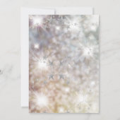 Chic Argent Stars Quinceanera Invitation (Dos)