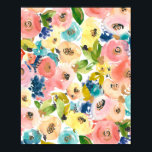 Chic art mural Shabby, décoration intérieure chic<br><div class="desc">Art mural chic,  Décor maison chic Shabby,  Impression de fleurs,  Décor mural coloré,  Fleurs d'art mural,  Art mural chic,  Impression d'aquarelle</div>