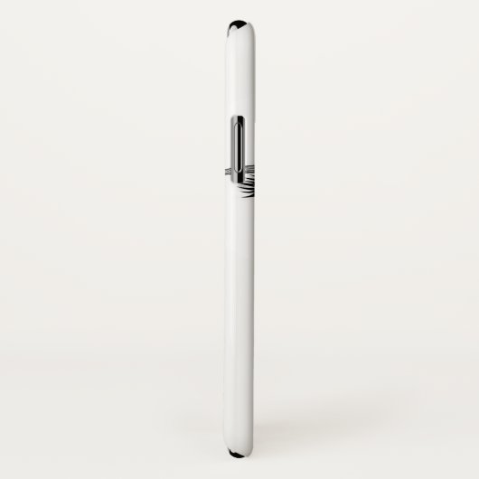 Chic Artsy Woman's Eyes Personalized Case-Mate iPhone Case (Achterkant / rechts)