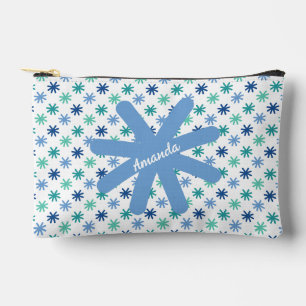 Chic AsteriskS Ocean Colours-Wit Bewerkbaar Klein Etui