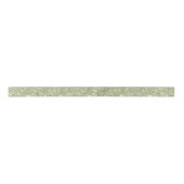 Chic Avocado Green Glitter Birthday Lint (Voorkant)
