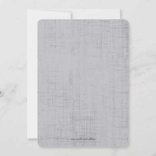 Chic Bachelorette Bash Aangepaste uitnodiging (Achterkant)