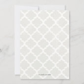 Chic Bachelorette Bash Invitation personnalisée (Dos)