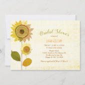 Chic Backyard Sunflower Vrijgezellenfeest Kaart (Voorkant)