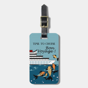 CHIC BAGAGELABEL_TIME AAN CRUISE_BON VOYAGE! BAGAGELABEL