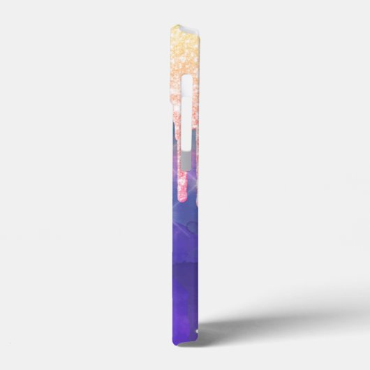 Chic Ballet schetst Glitter-schijven Case-Mate iPhone Case (Achterkant / Links)